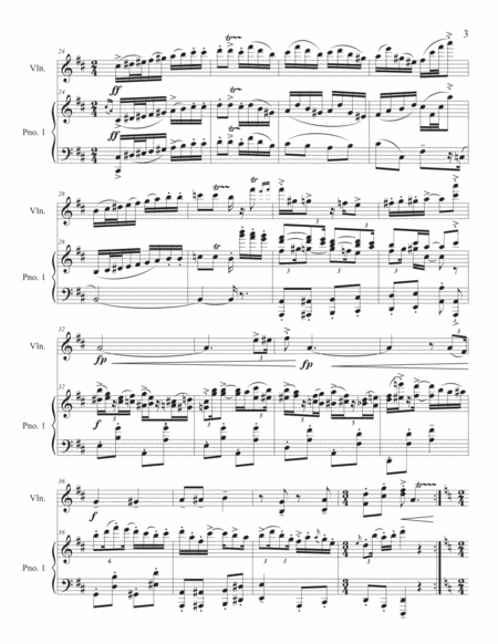 Ragtime Caprice for Violin and Piano (1989) image number null