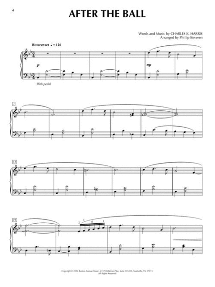 Piano Standards Piano Solo scores gallery preview page 5
