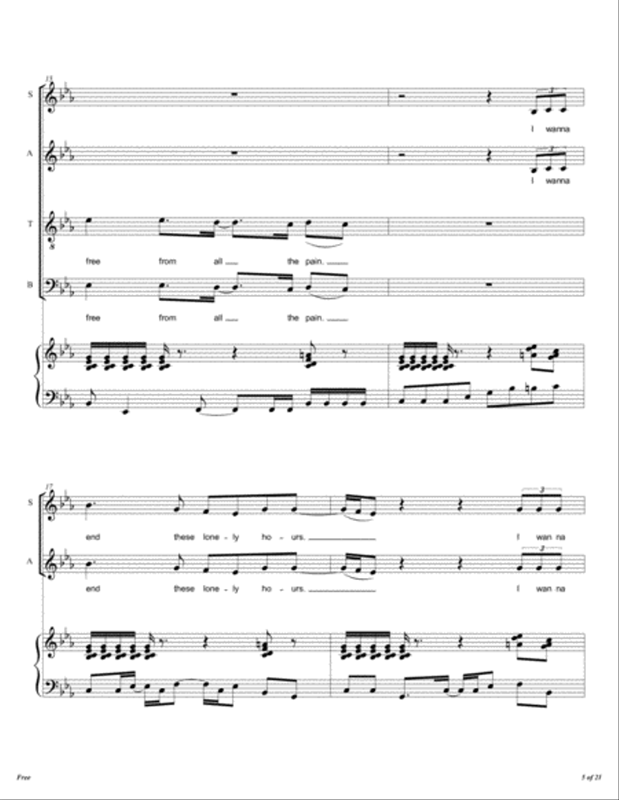 Free 4-Part scores gallery preview page 6