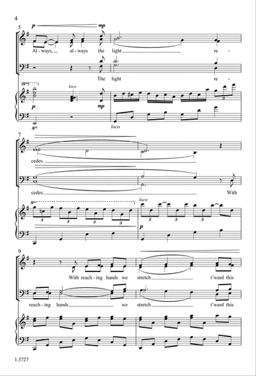 Lighted Ever Onward Lighted Ever Onward Divisi scores gallery preview page 4