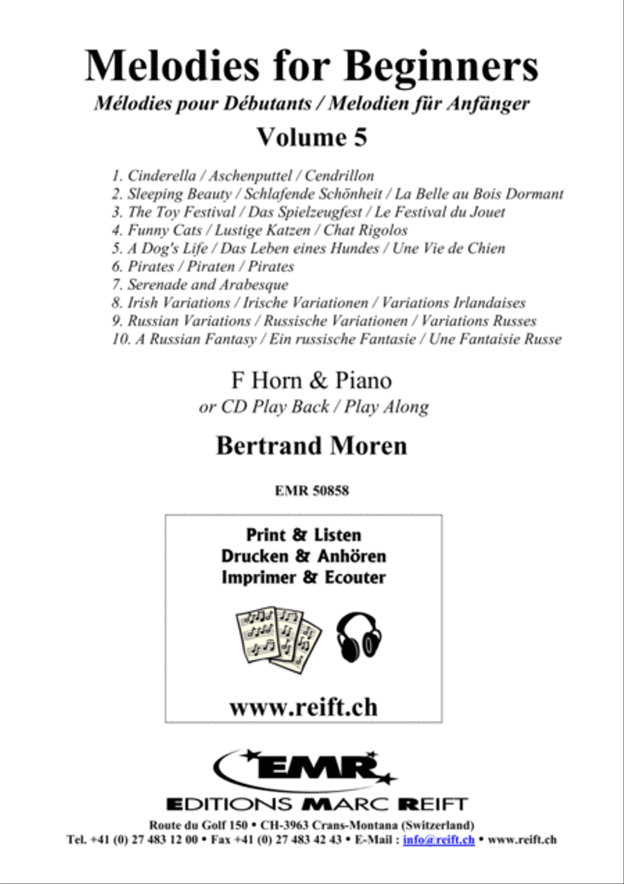 Melodies for Beginners Volume 5 Horn scores gallery preview page 2