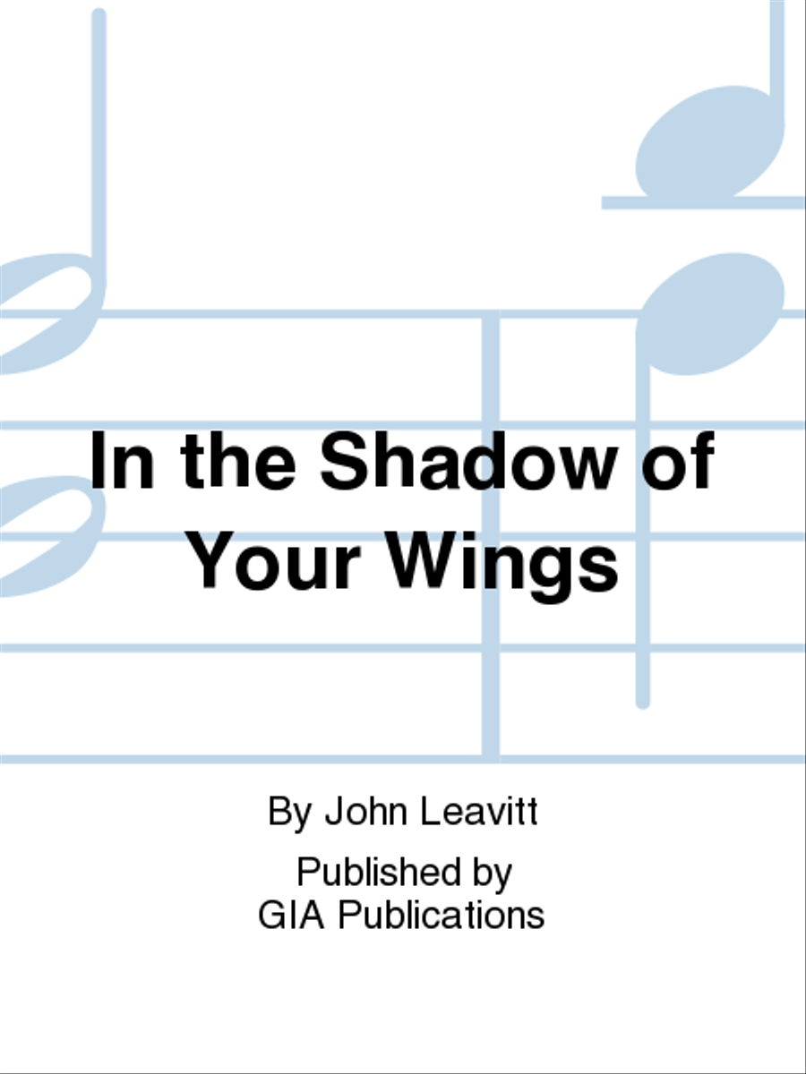 In the Shadow of Your Wings 2-Part scores gallery preview page 1