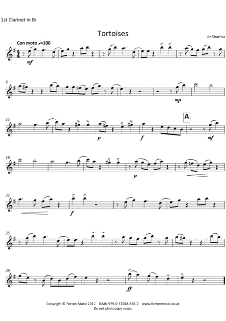 Dancing Through The Undergrowth Set of Parts scores gallery preview page 2