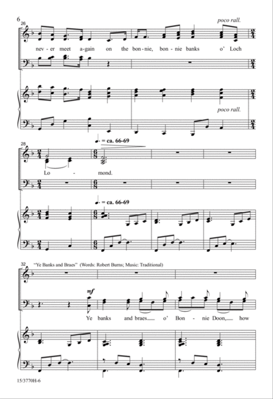 From Loch and Glen 4-Part scores gallery preview page 6