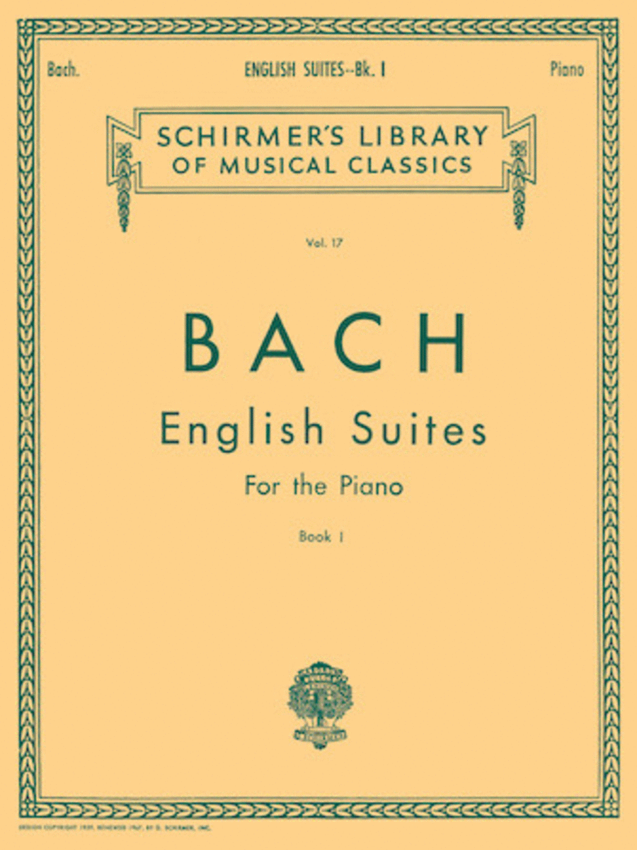 English Suites – Book 1 Piano Solo scores gallery preview page 1