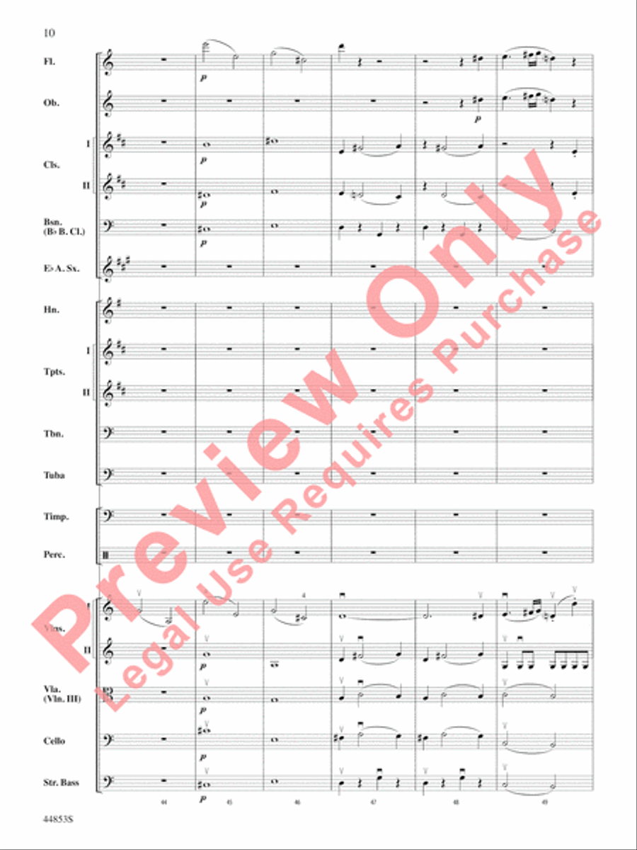 Symphony No. 36, The Linz Full Orchestra scores gallery preview page 11