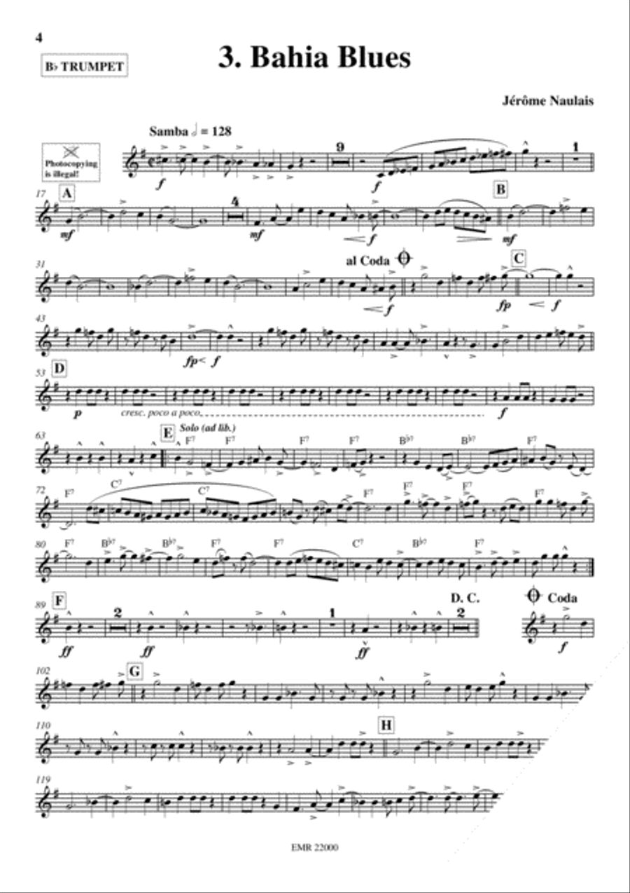 Play With Your Band Volume 1 Trumpet scores gallery preview page 5