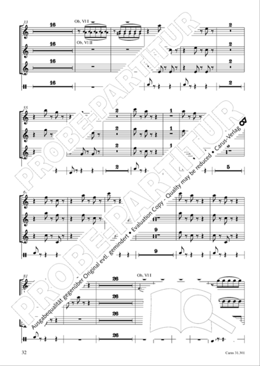 Bach for Brass 1: Cantatas I Voice scores gallery preview page 41