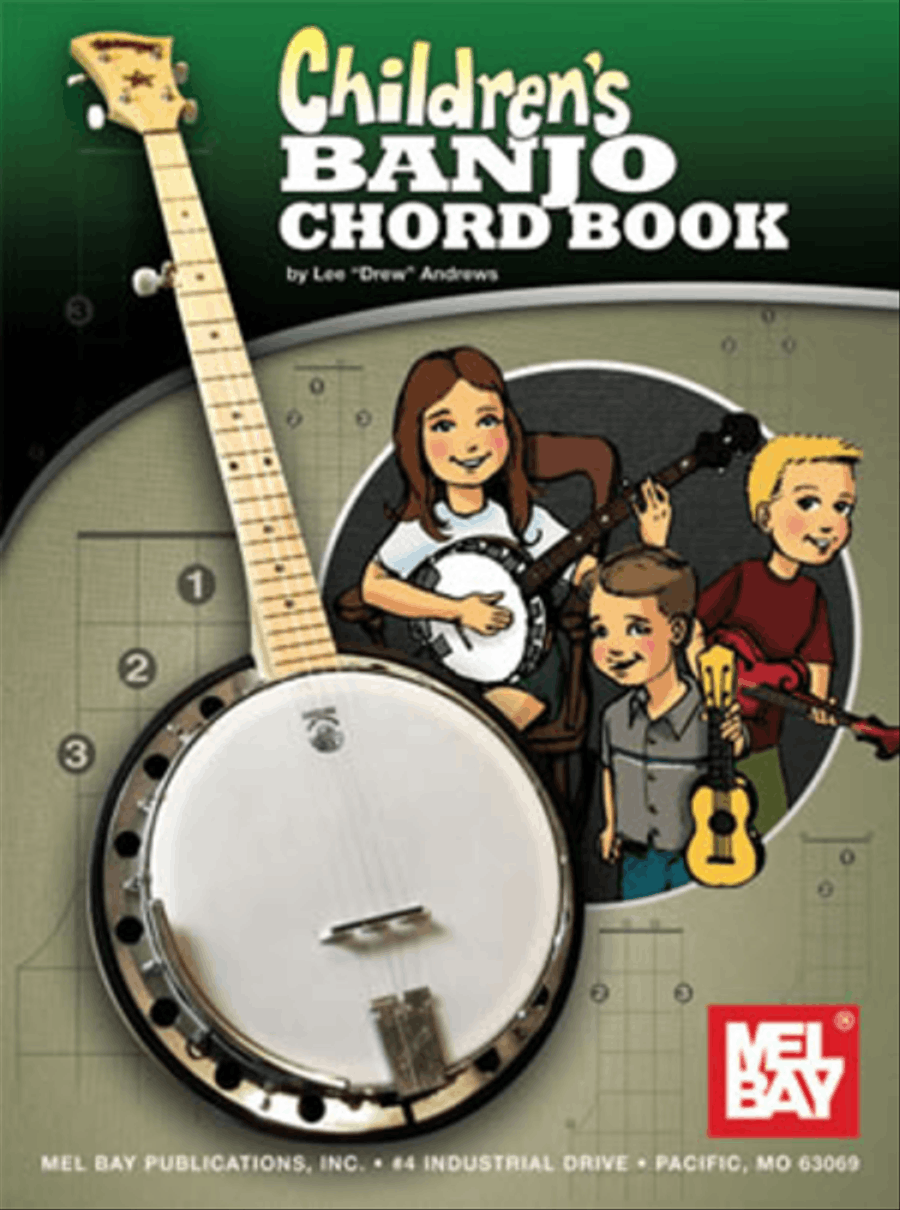 Children's Banjo Chord Book 5-String Banjo scores gallery preview page 1