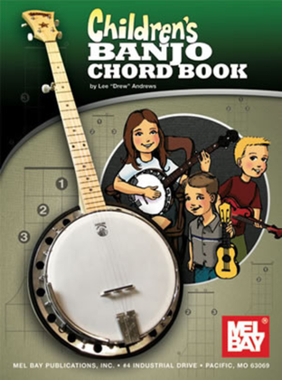 Book cover for Children's Banjo Chord Book