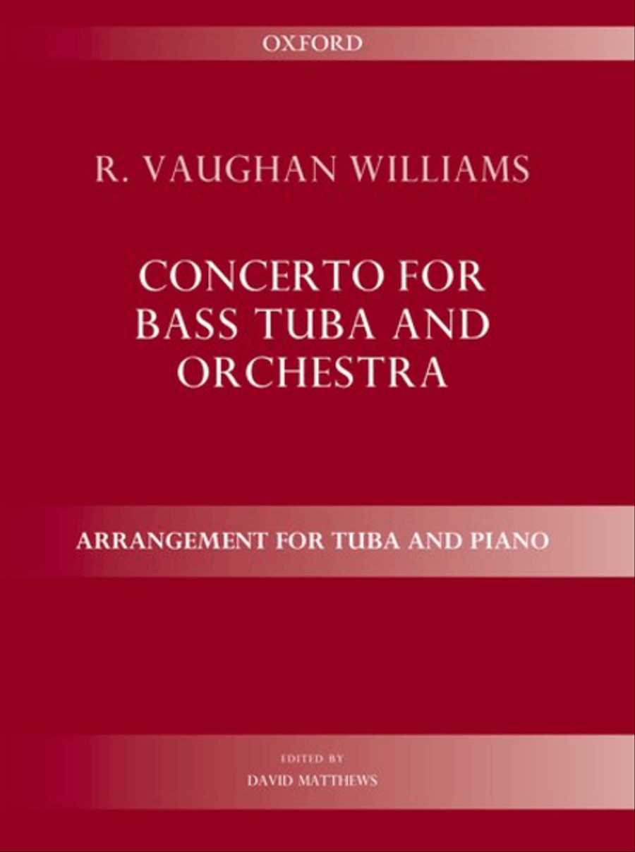 Concerto for bass tuba and orchestra Tuba scores gallery preview page 1