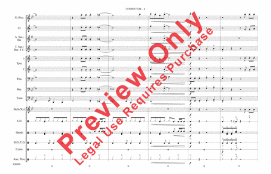 Monster Mash Monster Mash Marching Band scores gallery preview page 7