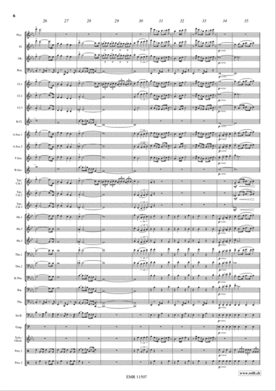 A Genius, Two Partners And A Dupe Concert Band scores gallery preview page 7