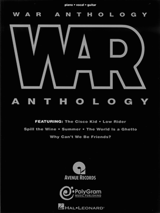 Book cover for War Anthology