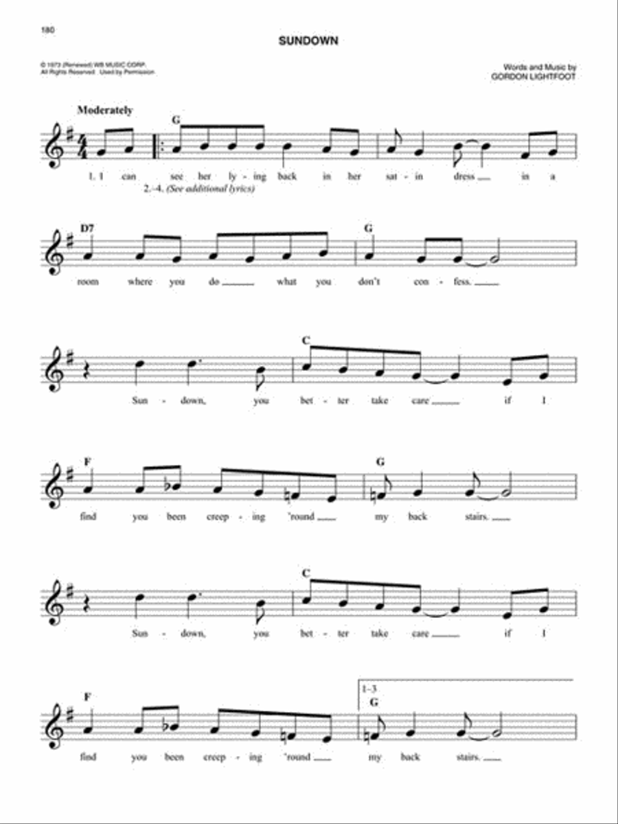 <br>Sheet music extract