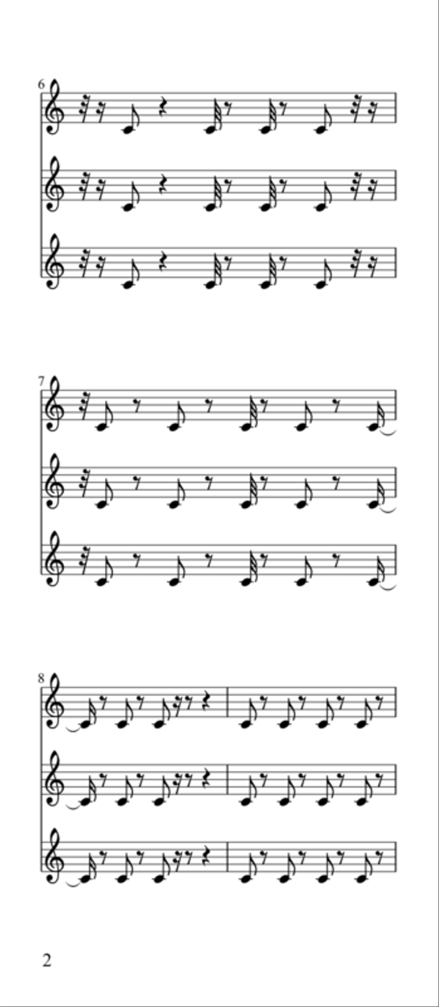Morse Charang : 000321 Small Ensemble scores gallery preview page 6