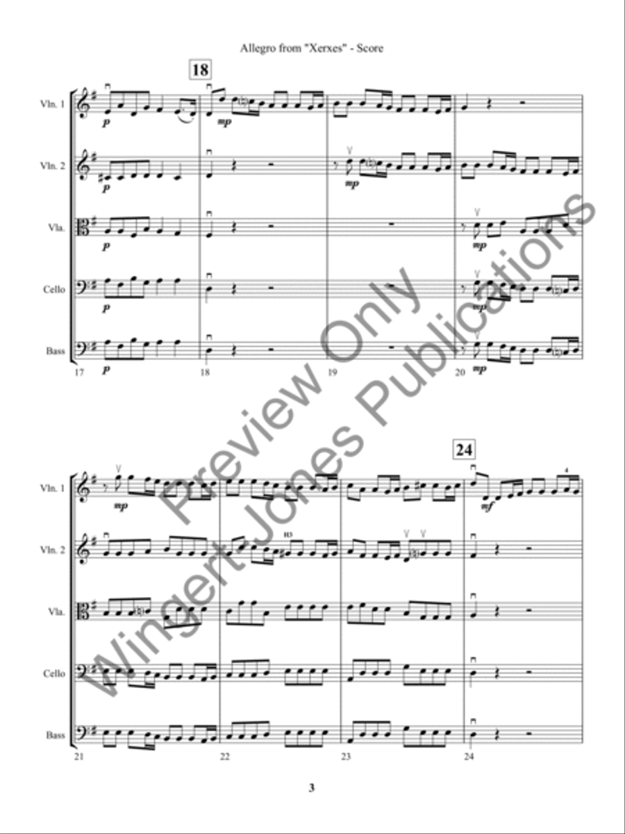 Allegro Festivo (Score) String Orchestra scores gallery preview page 6