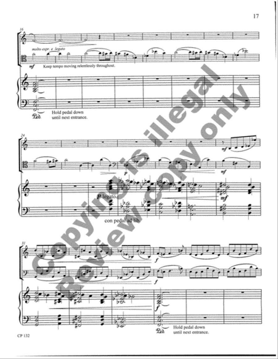 Concert Suite Piano Trio scores gallery preview page 23