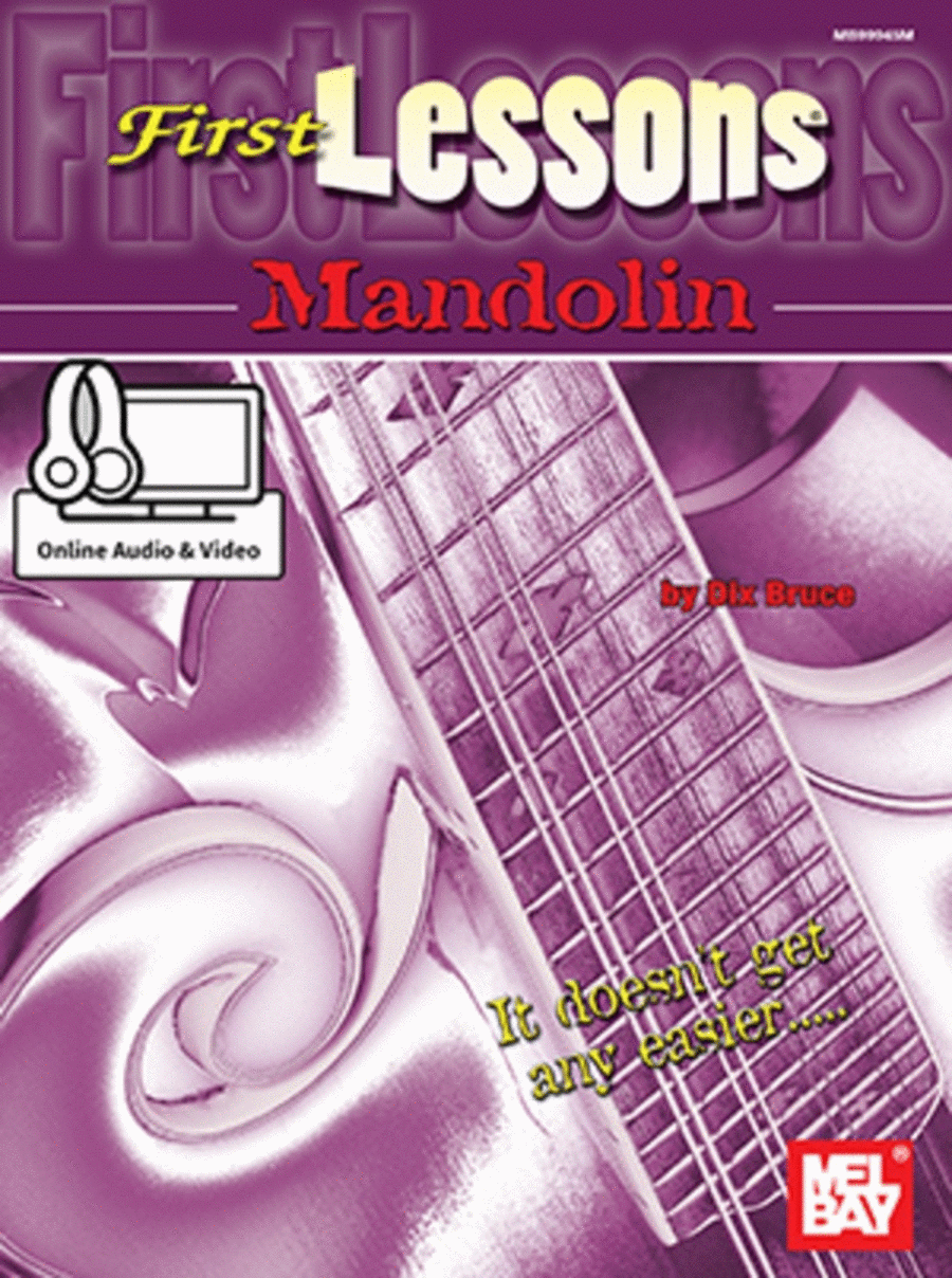 First Lessons Mandolin Book/CD Guitar scores gallery preview page 1