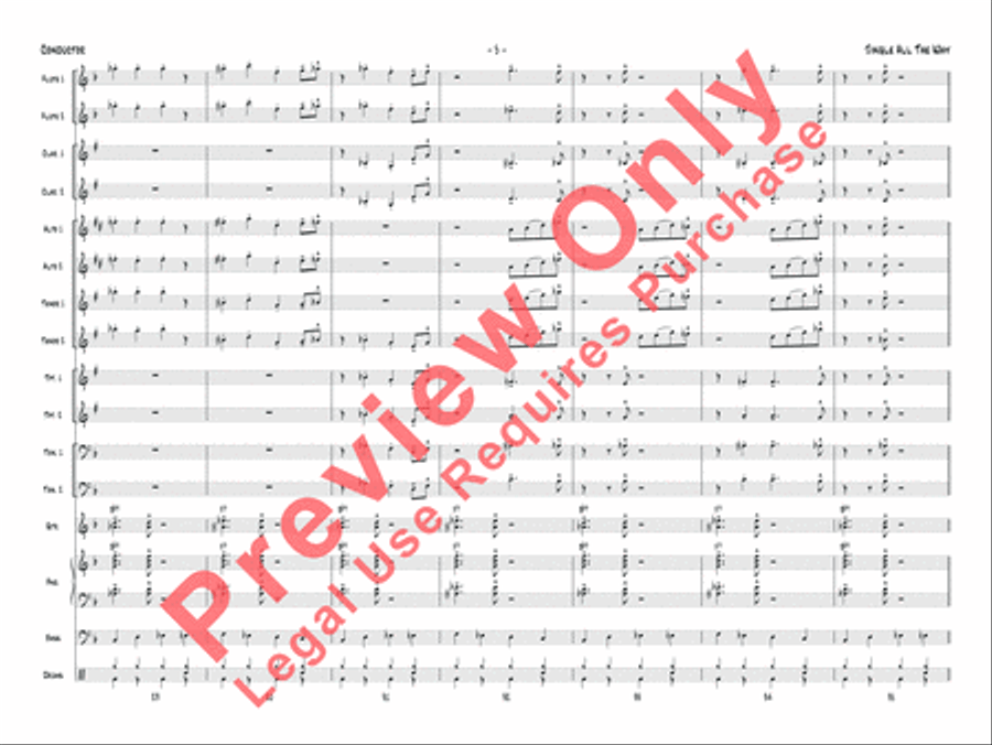 Jingle All the Way Jazz Ensemble scores gallery preview page 6