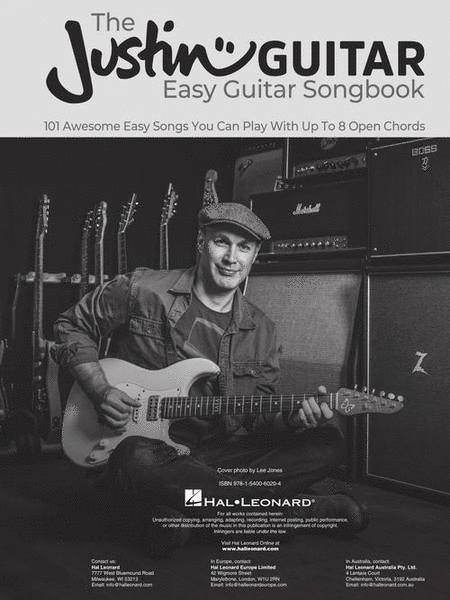 The JustinGuitar Easy Guitar Songbook