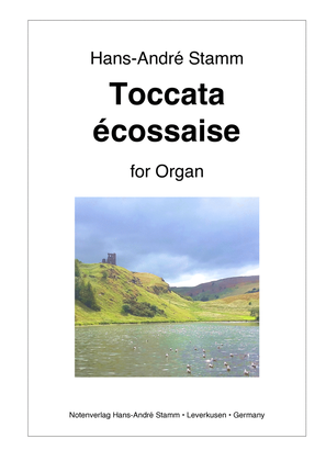 Book cover for Toccata écossaise for organ
