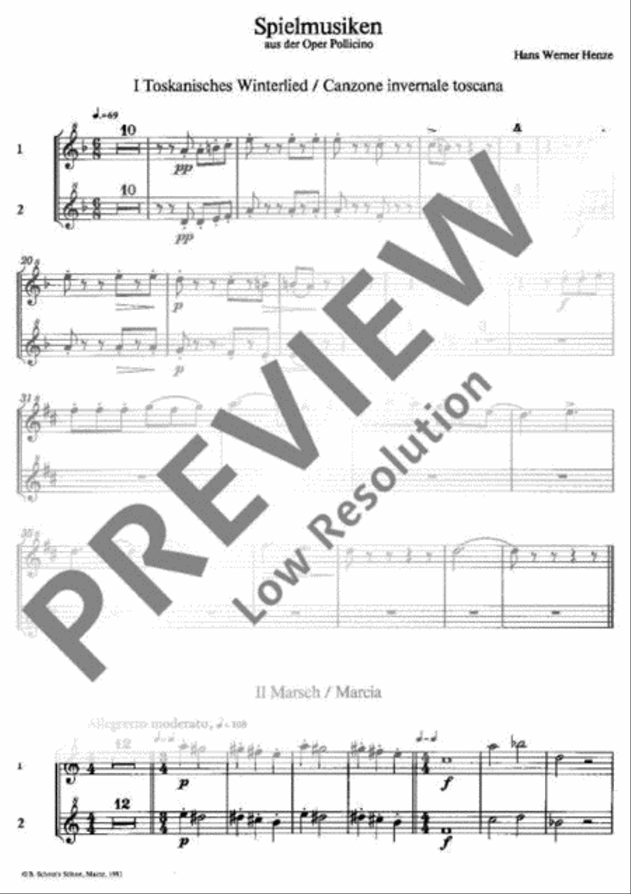 Pollicino Spielmusiken Soprano Recorder scores gallery preview page 3