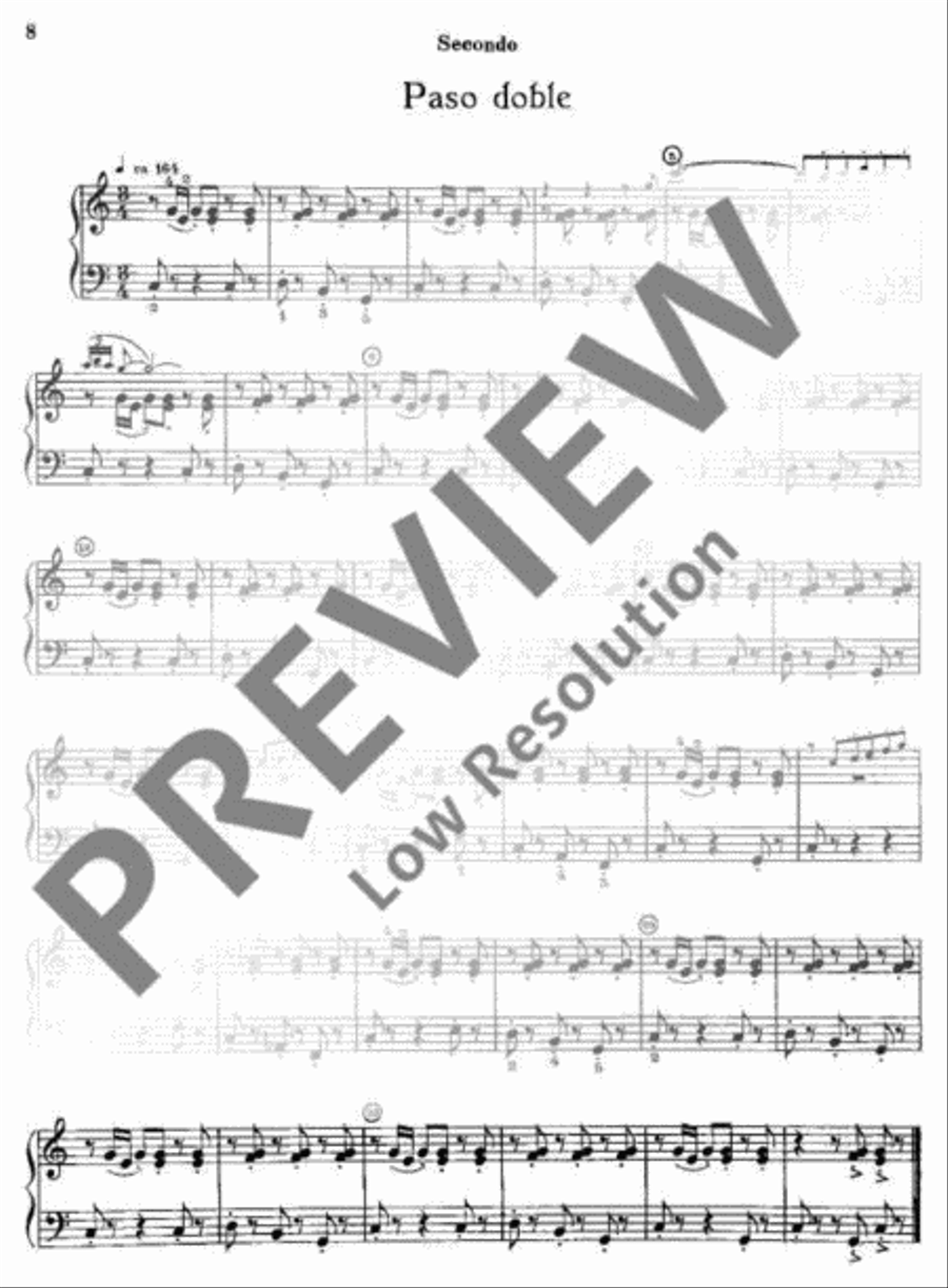 Easy Dances Piano Duet scores gallery preview page 9