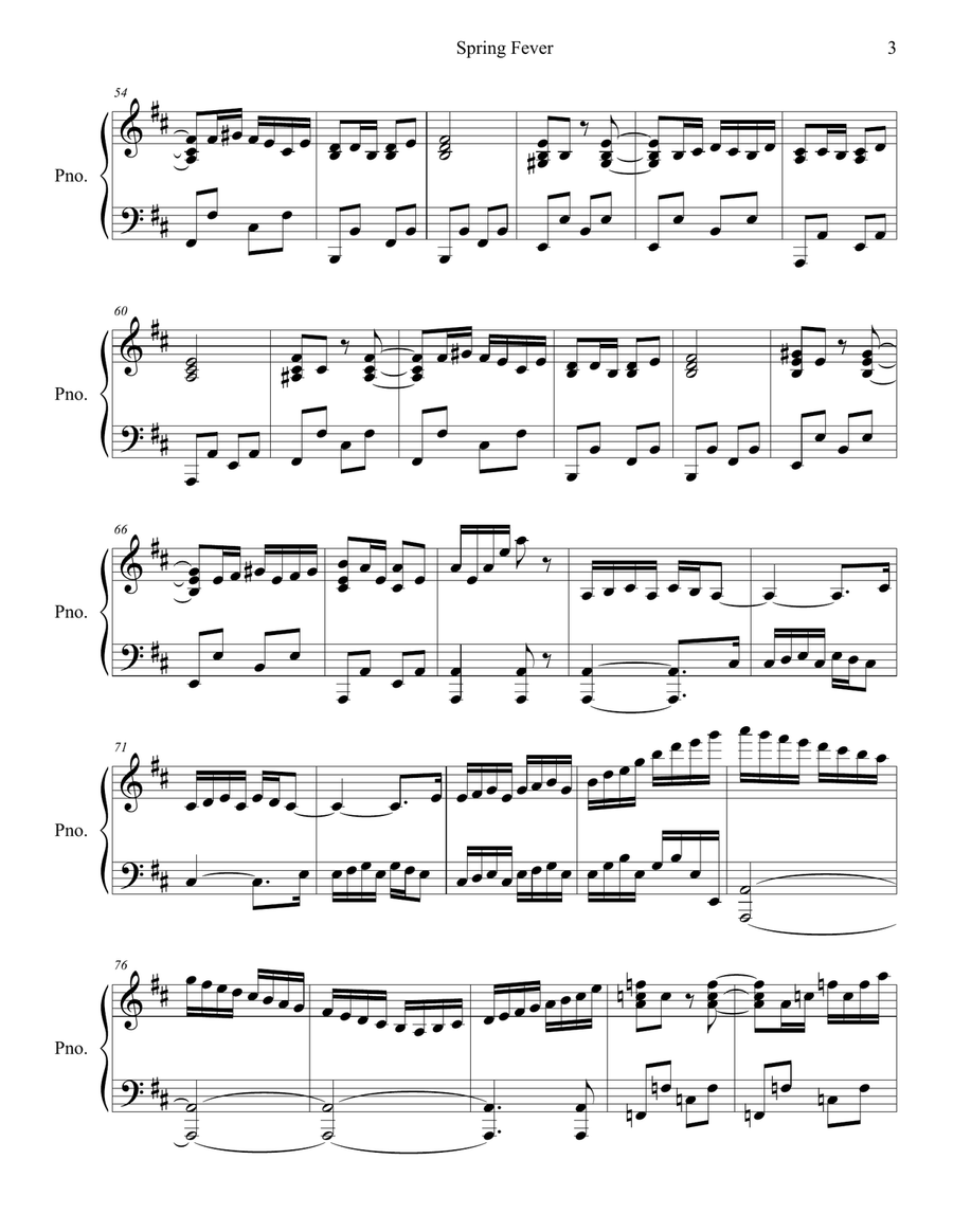Spring Fever Piano Method scores gallery preview page 4