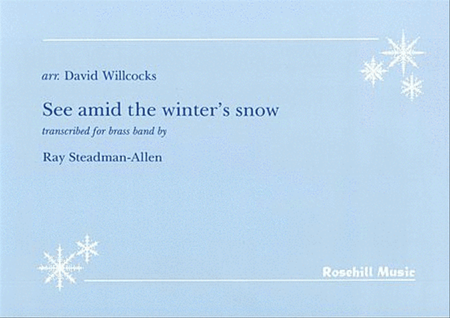 See Amid the Winter's Snow Brass Band scores gallery preview page 1