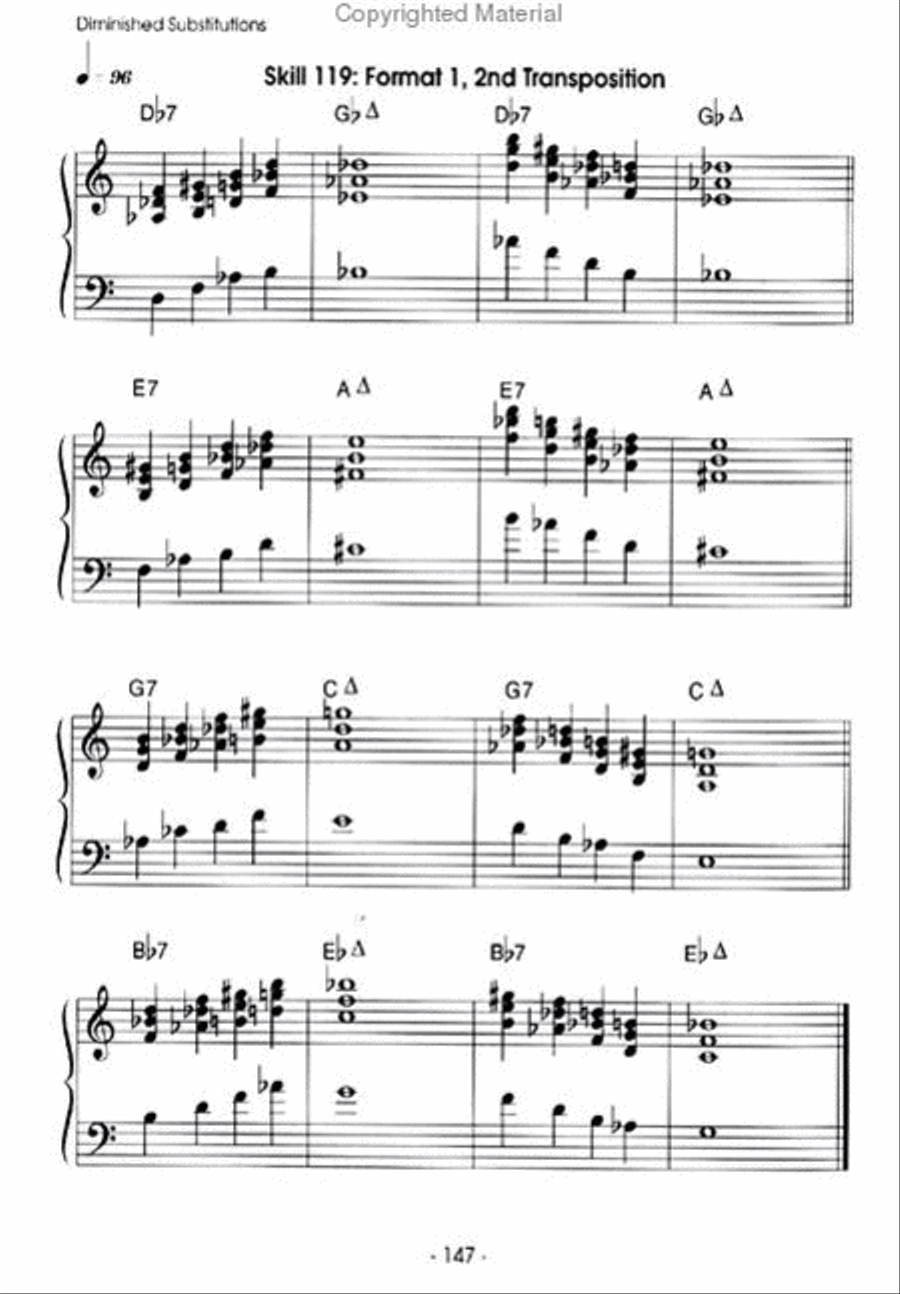 Jazz Piano Voicing Skills Piano Solo scores gallery preview page 5
