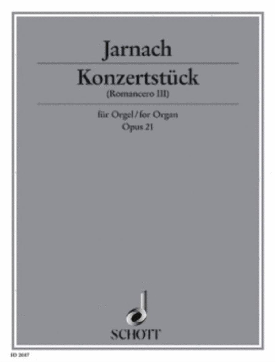 Romancero III, Op. 21