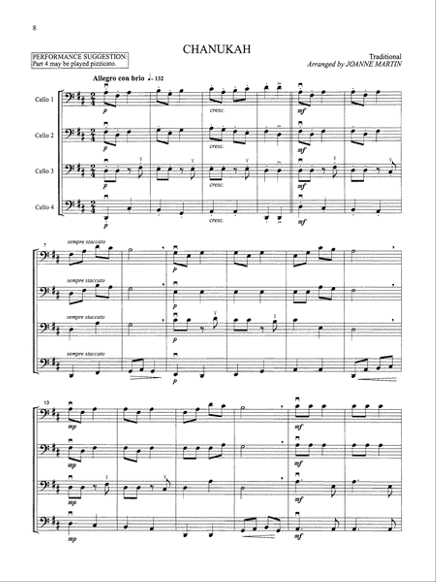 Festive Strings for Ensemble School and Community scores gallery preview page 9