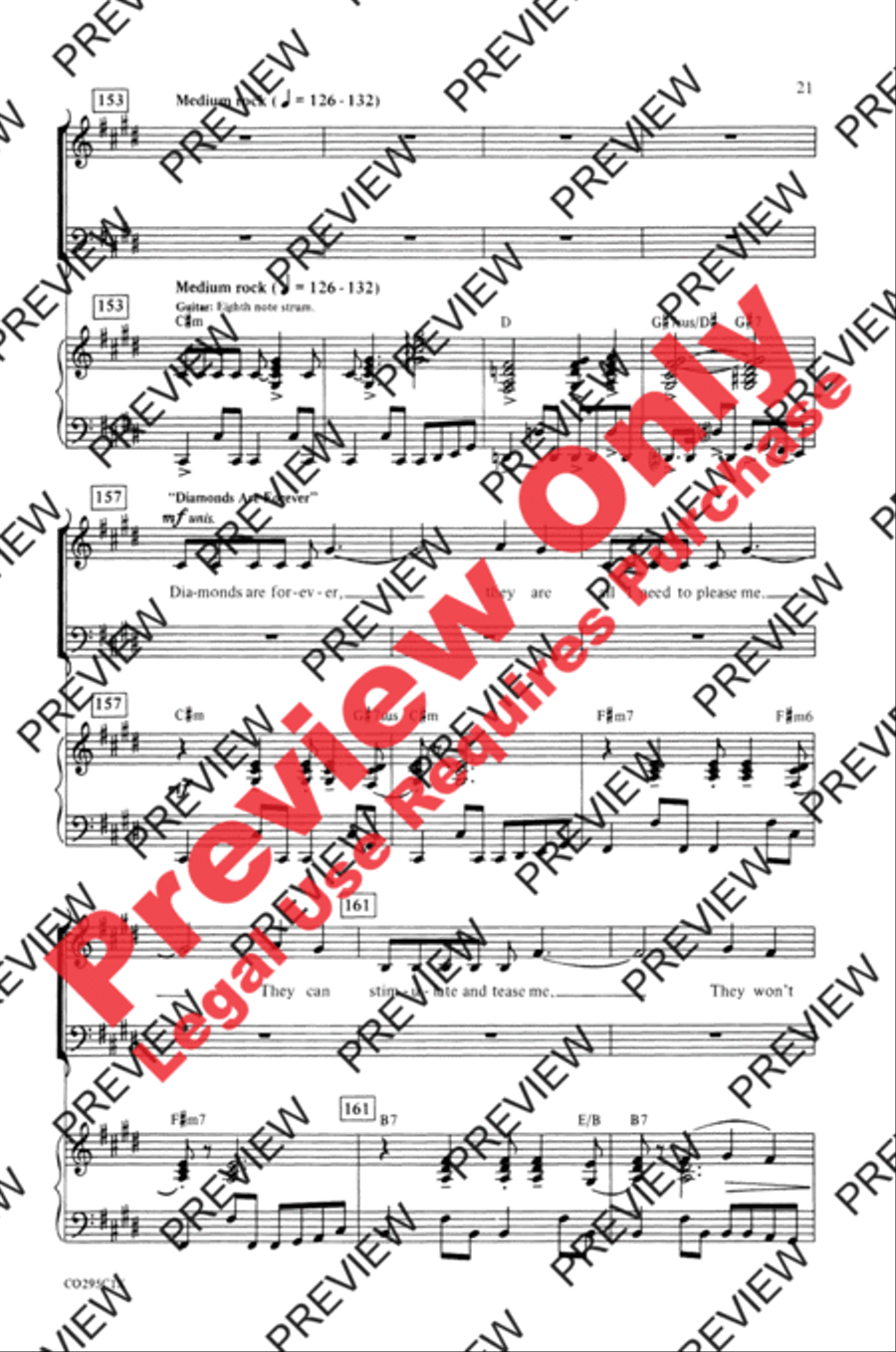 The Best of Bond (A Medley) 4-Part scores gallery preview page 20
