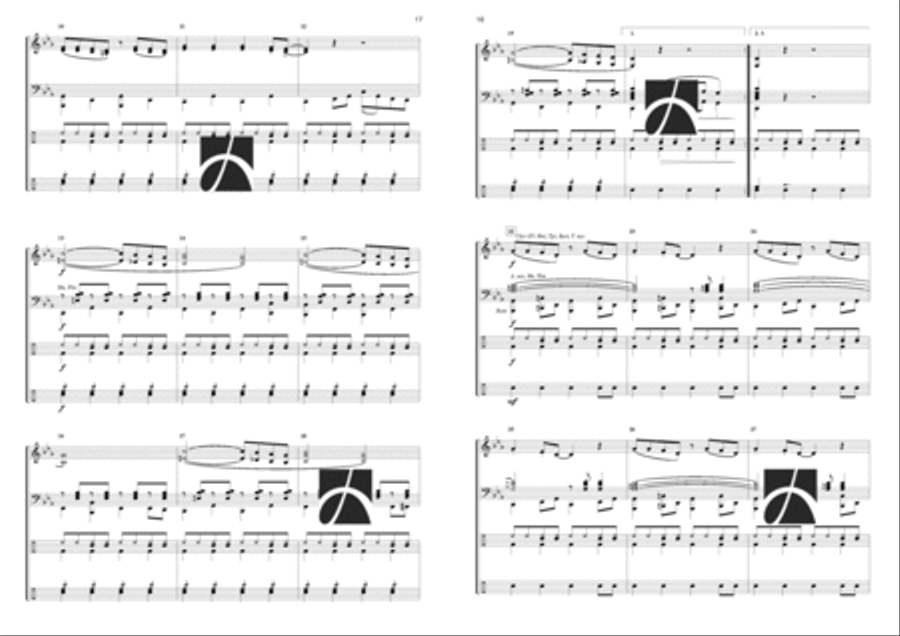 In The Spotlights (Score) Concert Band scores gallery preview page 9