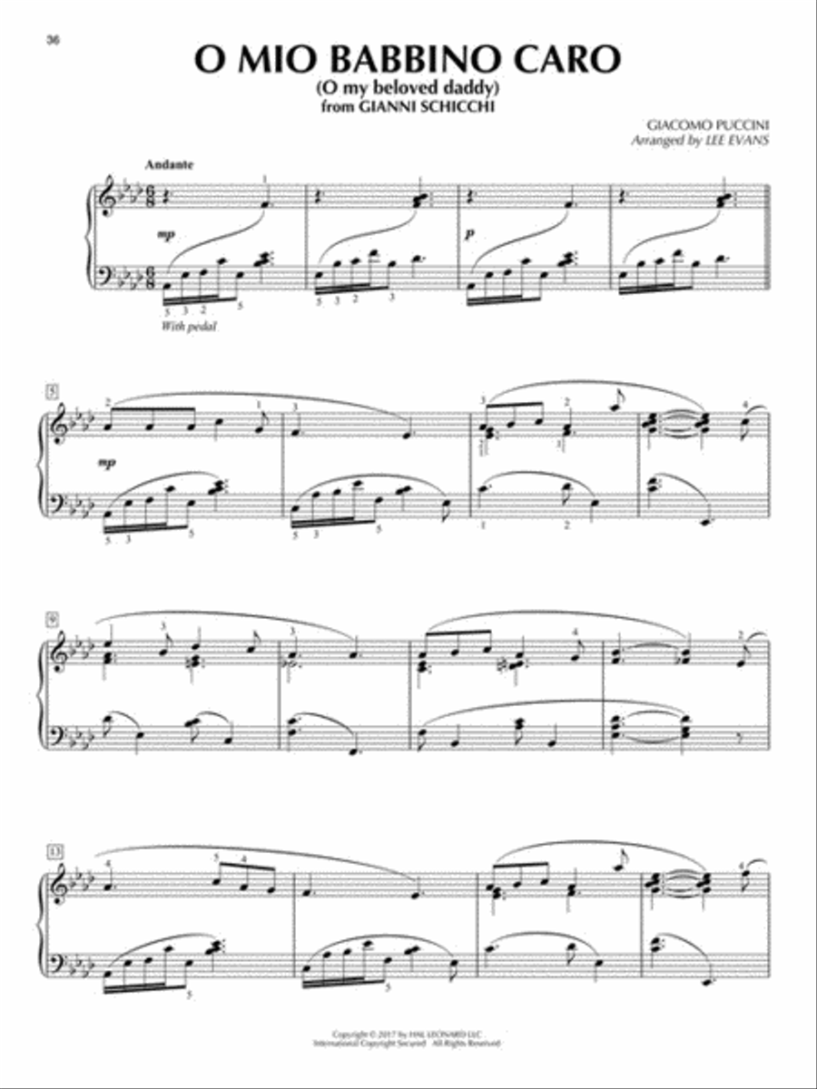 Opera with a Touch of Jazz Piano Solo scores gallery preview page 4