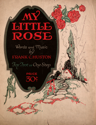 Book cover for My Little Rose. Fox Trot or One Step