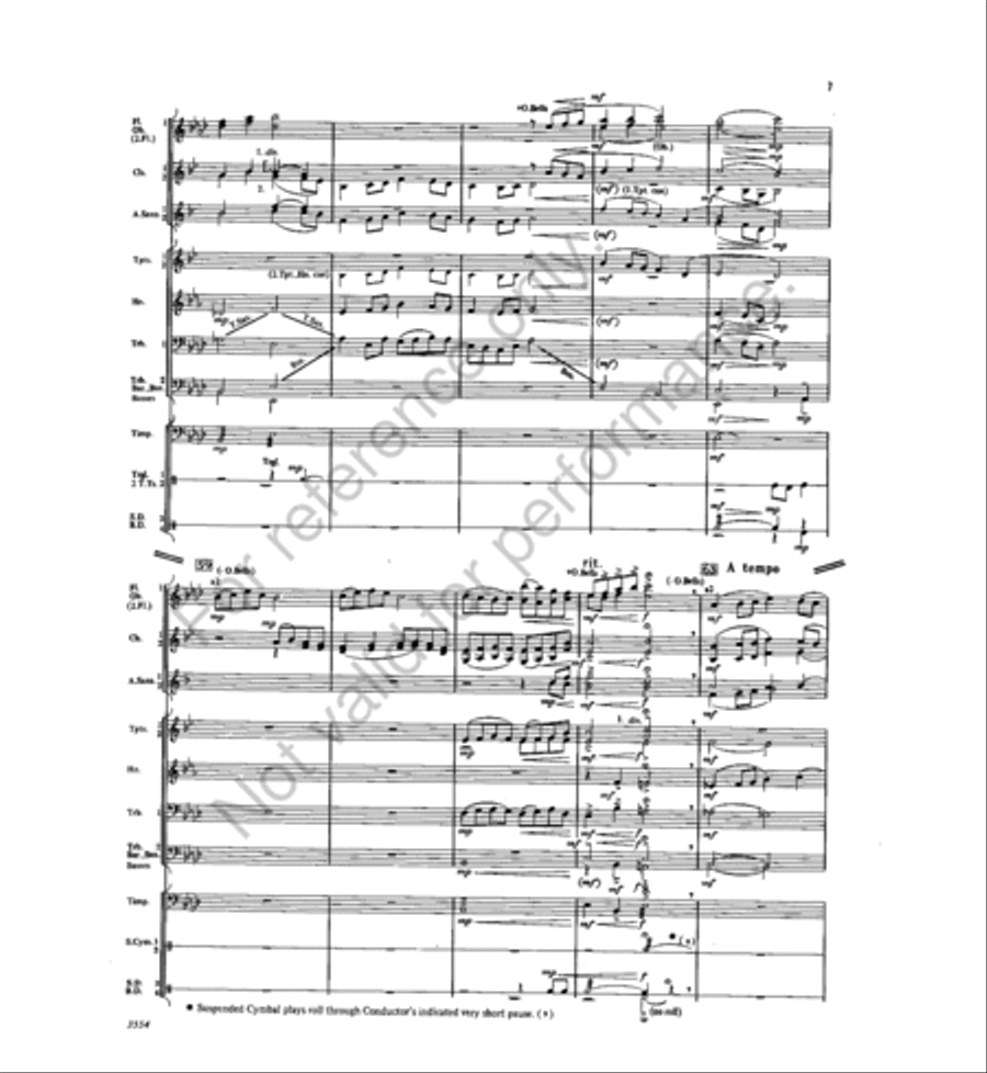 Treasure Valley Treasure Valley Concert Band scores gallery preview page 6