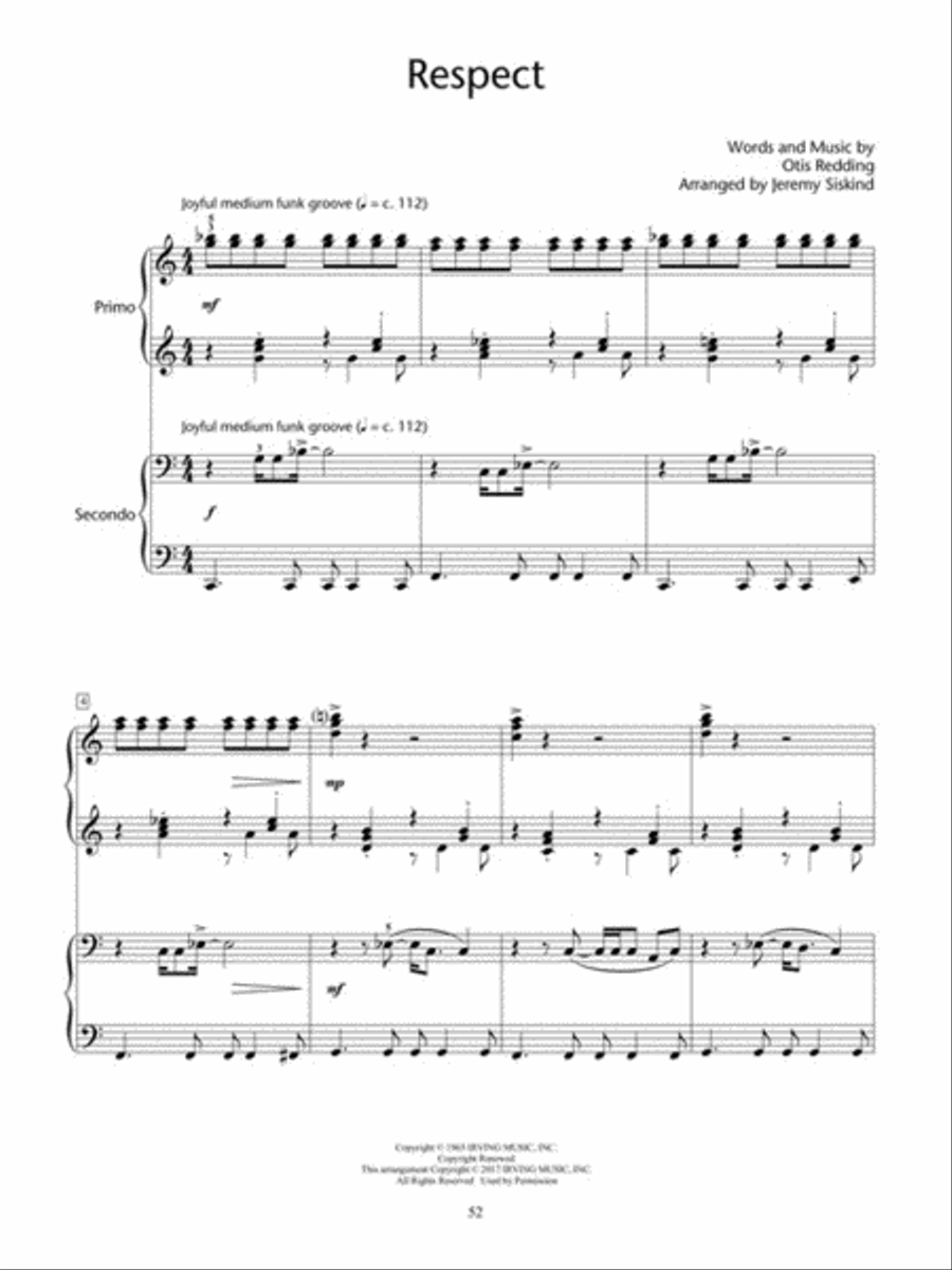 Pop Hits for Piano Duet Piano Method scores gallery preview page 5