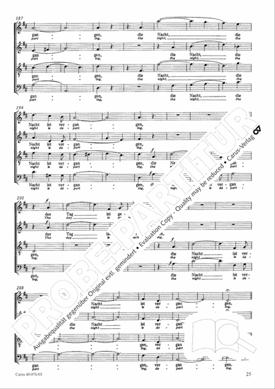 Hymn of Praise, MWV A 18 Hymn of Praise, MWV A 18 SSAATB scores gallery preview page 27