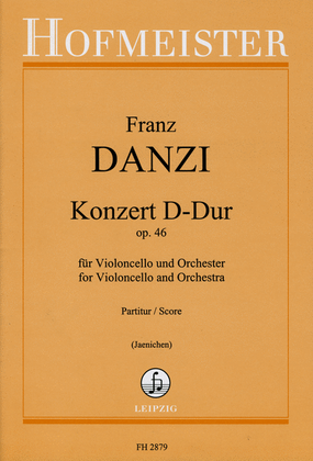 Konzert D-Dur, op. 46 / Partitur