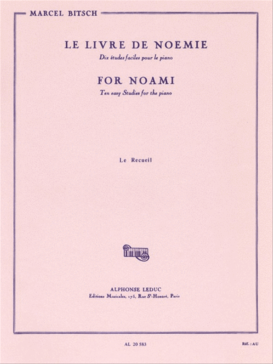 For Noami - The Anthology (piano)