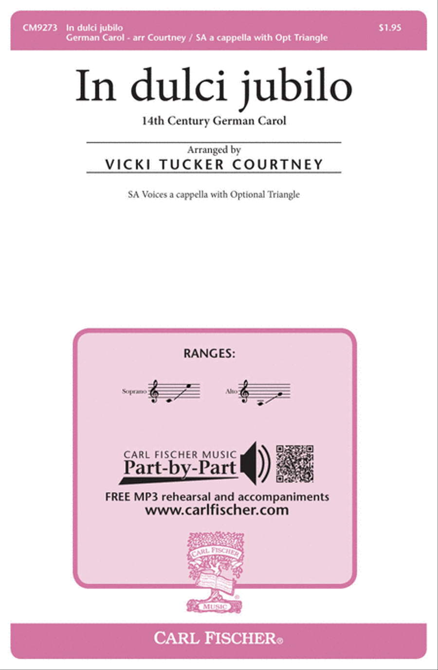 In Dulci Jubilo Choir scores gallery preview page 1