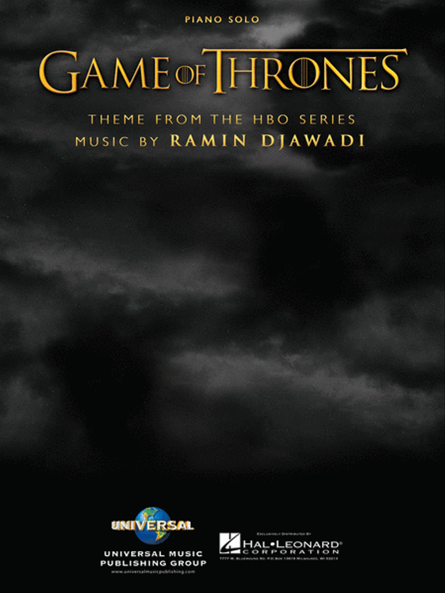Game of Thrones (Theme) Piano Solo scores gallery preview page 1