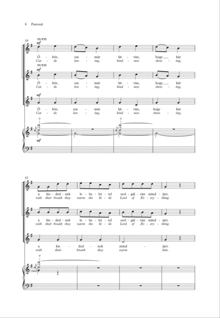 Pastoral (Angels Bright) Pastoral (Angels Bright) SSA scores gallery preview page 5