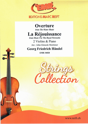 Book cover for Overture from The Water Music / La Rejouissance from Music For The Royal Fireworks
