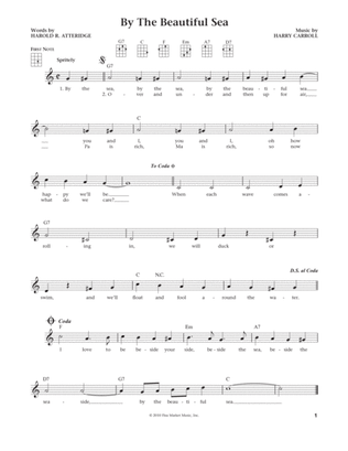 By The Beautiful Sea (from The Daily Ukulele) (arr. Liz and Jim Beloff)