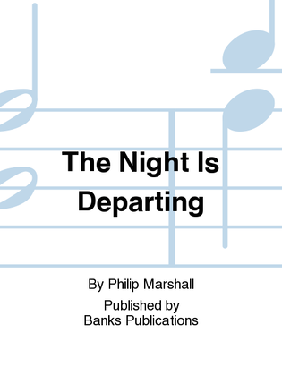 Book cover for The Night Is Departing