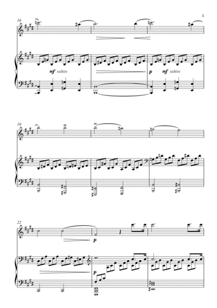 "Moonlight Sonata" for Bass Flute and Piano image number null