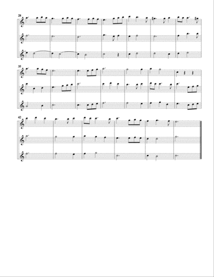 2 suites for 3 Alto recorders Alto Recorder scores gallery preview page 3